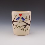 Blue Bird Love Mug
