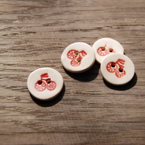 Red Bike Buttons